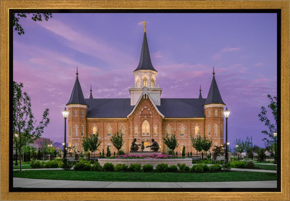 Provo City Center Temple His Love Endureth All Things Gallery Wrap