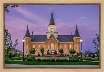 Provo City Center Temple His Love Endureth All Things Gallery Wrap