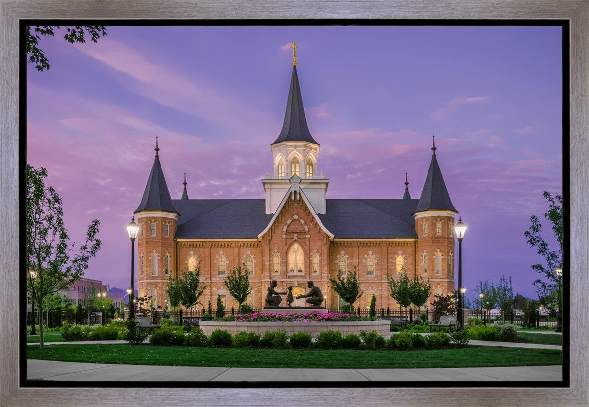 Provo City Center Temple His Love Endureth All Things Gallery Wrap