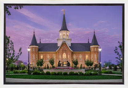 Provo City Center Temple His Love Endureth All Things Gallery Wrap