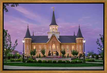 Provo City Center Temple His Love Endureth All Things Gallery Wrap