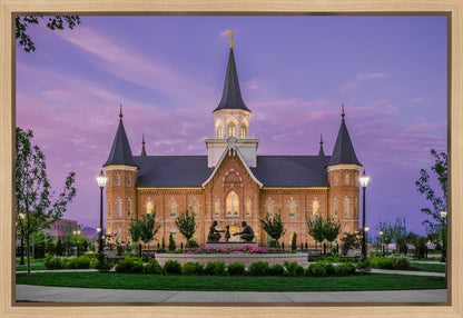 Provo City Center Temple His Love Endureth All Things Gallery Wrap