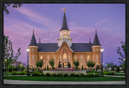 Provo City Center Temple His Love Endureth All Things Gallery Wrap