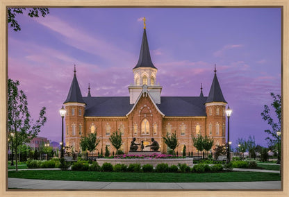 Provo City Center Temple His Love Endureth All Things Gallery Wrap