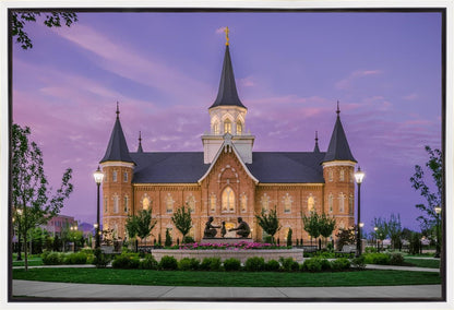 Provo City Center Temple His Love Endureth All Things Gallery Wrap