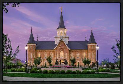 Provo City Center Temple His Love Endureth All Things Gallery Wrap