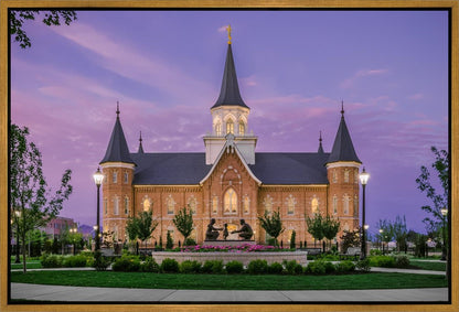 Provo City Center Temple His Love Endureth All Things Gallery Wrap