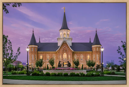 Provo City Center Temple His Love Endureth All Things Gallery Wrap