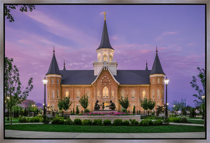 Provo City Center Temple His Love Endureth All Things Gallery Wrap