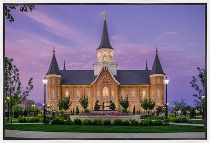 Provo City Center Temple His Love Endureth All Things Gallery Wrap