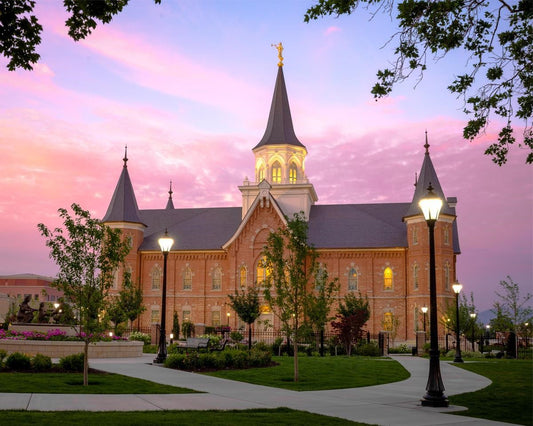 Provo City Center Temple Pioneer Pathways Gallery Wrap