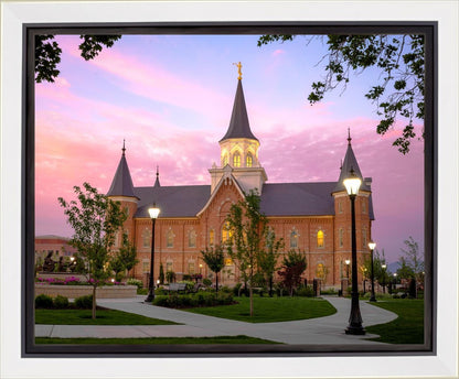 Provo City Center Temple Pioneer Pathways Gallery Wrap