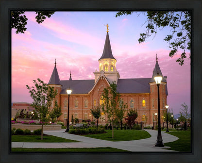 Provo City Center Temple Pioneer Pathways Gallery Wrap