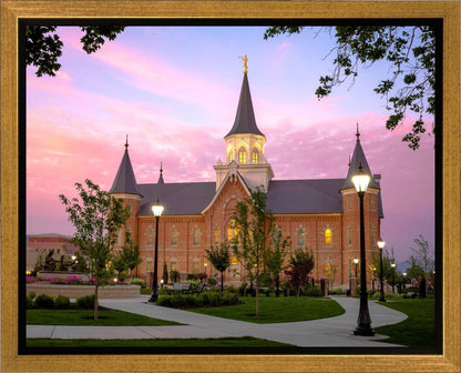 Provo City Center Temple Pioneer Pathways Gallery Wrap