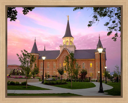 Provo City Center Temple Pioneer Pathways Gallery Wrap