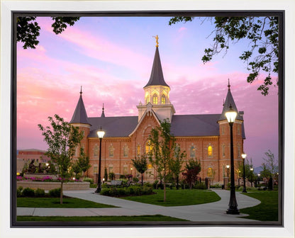 Provo City Center Temple Pioneer Pathways Gallery Wrap