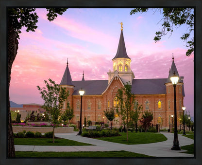 Provo City Center Temple Pioneer Pathways Gallery Wrap