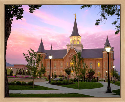 Provo City Center Temple Pioneer Pathways Gallery Wrap