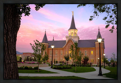 Provo City Center Temple Pioneer Pathways Gallery Wrap