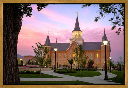 Provo City Center Temple Pioneer Pathways Gallery Wrap