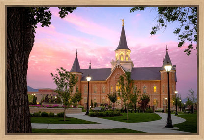 Provo City Center Temple Pioneer Pathways Gallery Wrap