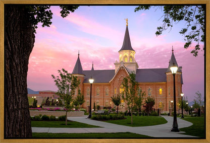 Provo City Center Temple Pioneer Pathways Gallery Wrap