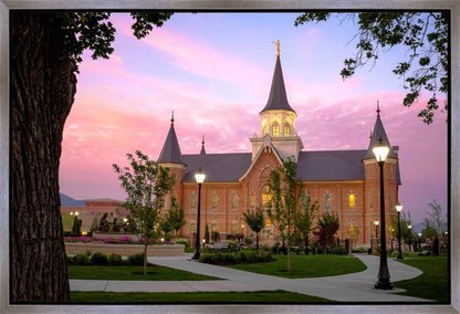 Provo City Center Temple Pioneer Pathways Gallery Wrap