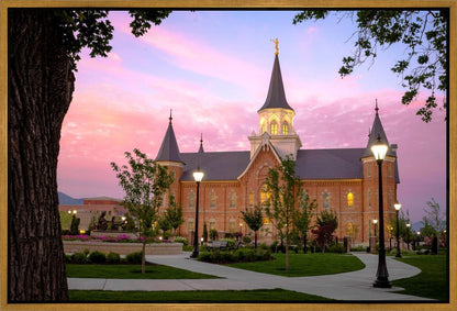 Provo City Center Temple Pioneer Pathways Gallery Wrap