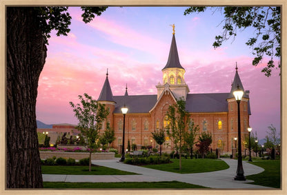 Provo City Center Temple Pioneer Pathways Gallery Wrap