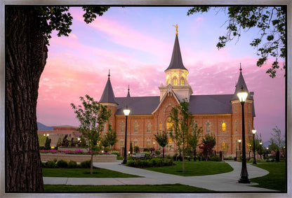 Provo City Center Temple Pioneer Pathways Gallery Wrap