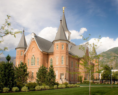 Provo City Center Temple Restored Walls Gallery Wrap