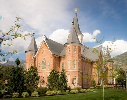 Provo City Center Temple Restored Walls Gallery Wrap