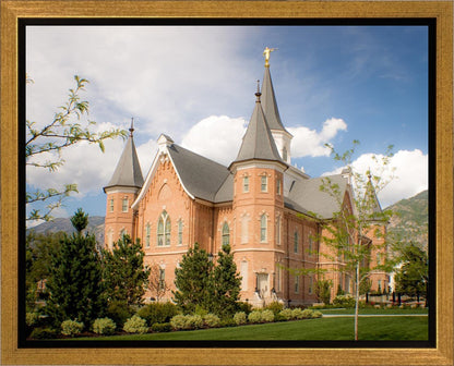 Provo City Center Temple Restored Walls Gallery Wrap