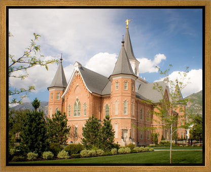 Provo City Center Temple Restored Walls Gallery Wrap