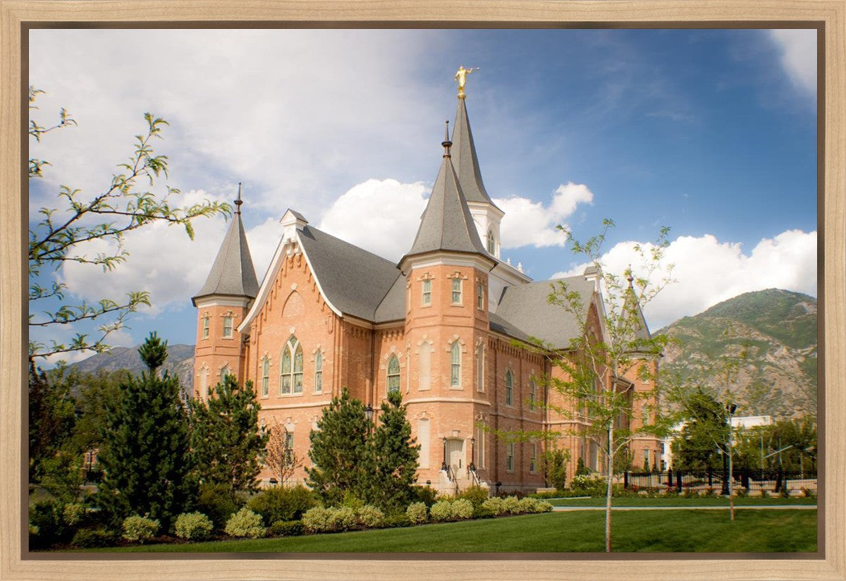 Provo City Center Temple Restored Walls Gallery Wrap