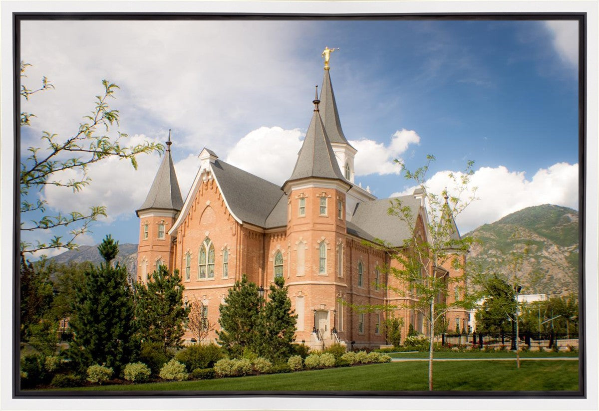 Provo City Center Temple Restored Walls Gallery Wrap