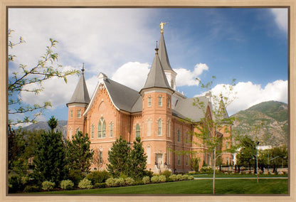 Provo City Center Temple Restored Walls Gallery Wrap