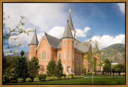 Provo City Center Temple Restored Walls Gallery Wrap
