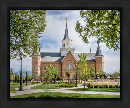 Provo City Center Temple Sacred Gardens Gallery Wrap