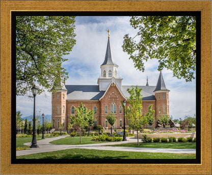 Provo City Center Temple Sacred Gardens Gallery Wrap