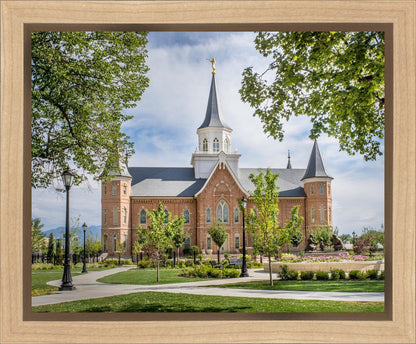 Provo City Center Temple Sacred Gardens Gallery Wrap