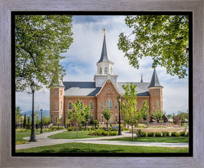 Provo City Center Temple Sacred Gardens Gallery Wrap