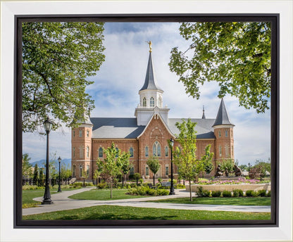 Provo City Center Temple Sacred Gardens Gallery Wrap