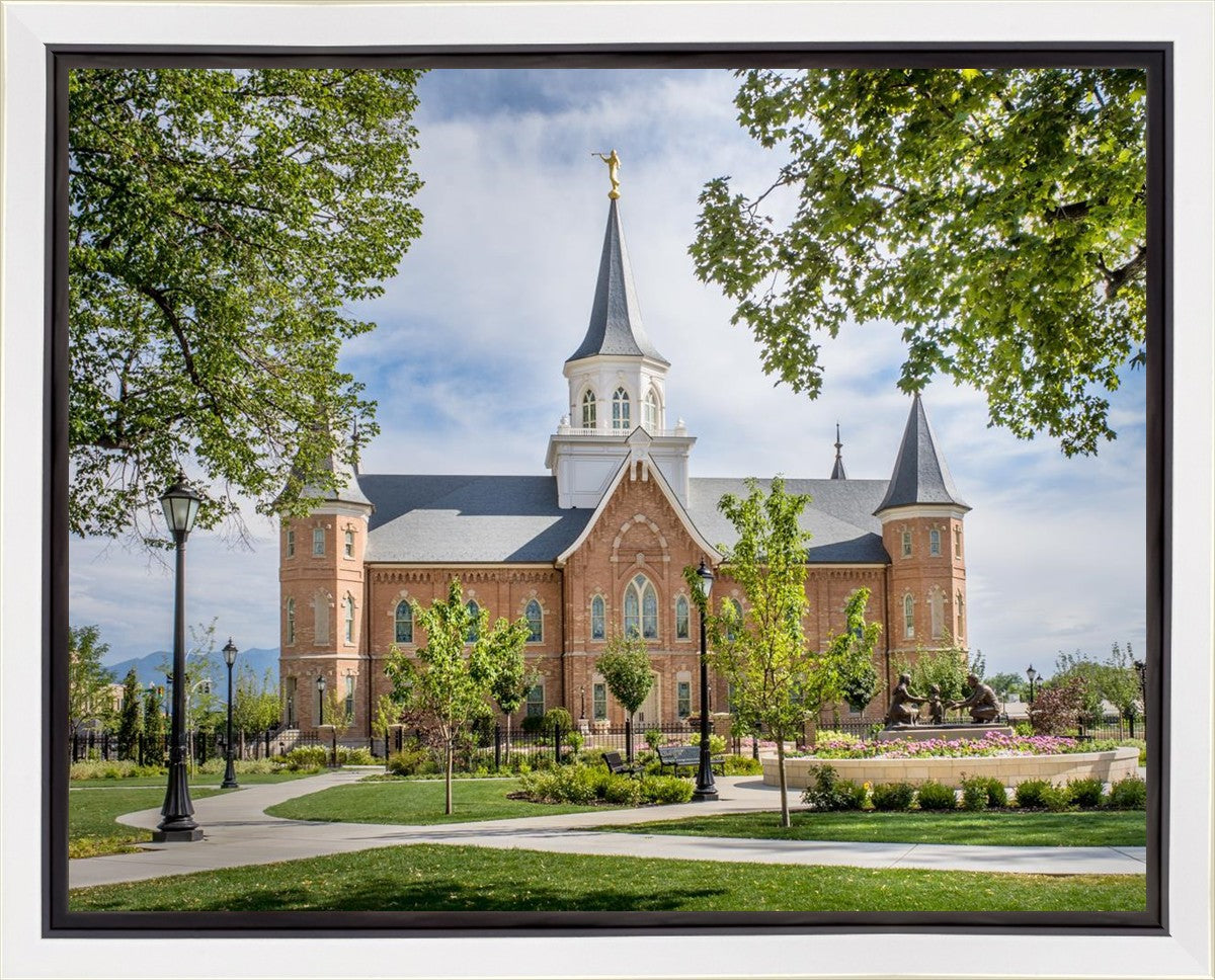 Provo City Center Temple Sacred Gardens Gallery Wrap