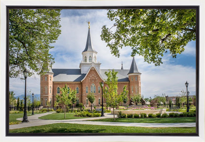 Provo City Center Temple Sacred Gardens Gallery Wrap