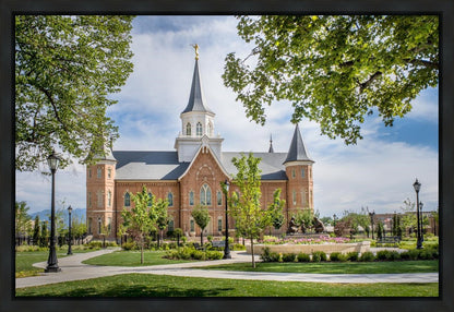 Provo City Center Temple Sacred Gardens Gallery Wrap