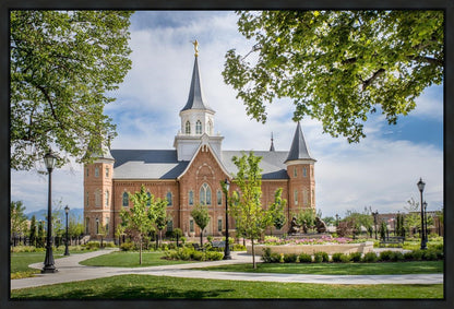 Provo City Center Temple Sacred Gardens Gallery Wrap