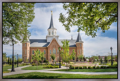 Provo City Center Temple Sacred Gardens Gallery Wrap