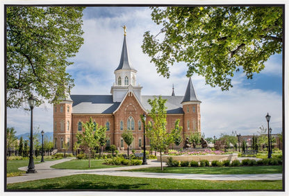 Provo City Center Temple Sacred Gardens Gallery Wrap