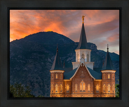 Provo City Center Temple Voices From The Dust Gallery Wrap